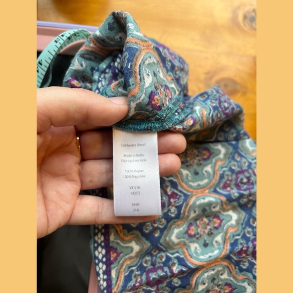 Coldwater Creek tunic blouse size XS - Picture 6 of 6